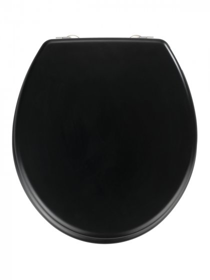WC-Sitz Mod. Prima Schwarz Matt, MDF, FSC® zertifiziert 