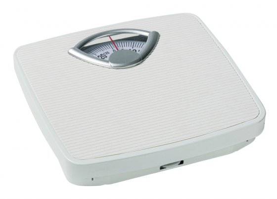 Personenwaage mechanisch, analoge Körperwaage bis 130 kg
