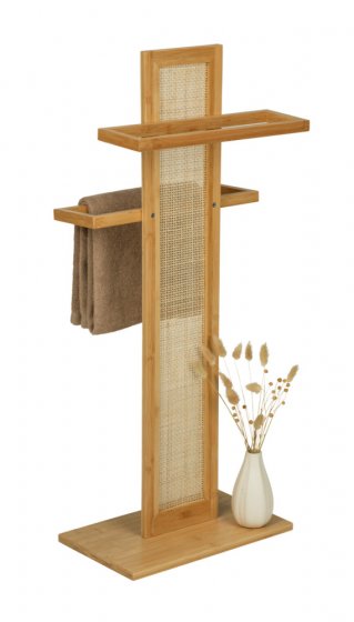 Handtuchständer Mod. Allegre, aus Bambus und Rattan 