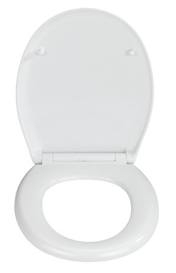 WC-Sitz Mod. Rieti, aus antibakteriellem Duroplast, belastbar bis 350 kg