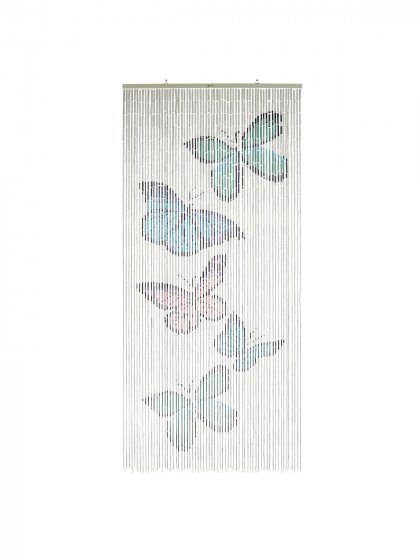 Bambusvorhang Mod. Schmetterlinge, 90 x 200 cm 