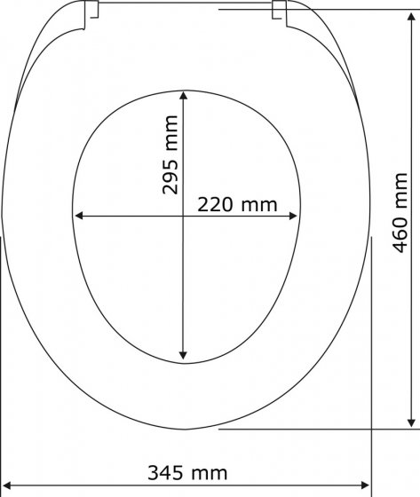 WC-Sitz Mod. Premium Calla, Thermoplast, mit Absenkautomatik
