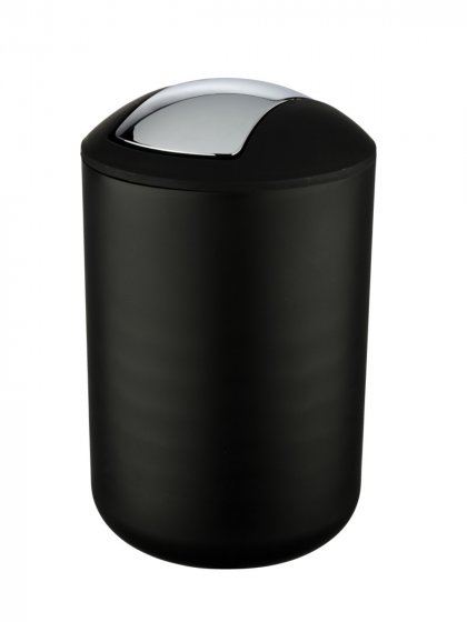 Schwingdeckeleimer Mod. Brasil Schwarz L, 6,5 Liter