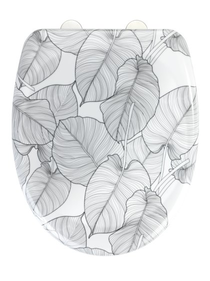 WC-Sitz Duroplast Mod. Samoa, aus antibakteriellem Duroplast 
