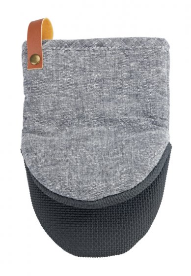 Topfhandschuhe Mod. Ada Mini Grau, Handflächen aus Neopren