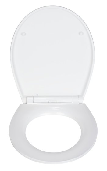 Premium WC-Sitz Mod. Big Leaves mit Relief, aus antibakteriellem Duroplast 