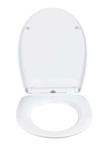 WC-Sitz Mod. Polar mit Hochglanz-Oberfläche, aus bruchstabilem Thermoplast 