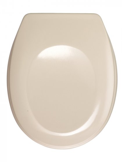WC-Sitz Mod. Bergamo Beige, aus antibakteriellem Duroplast