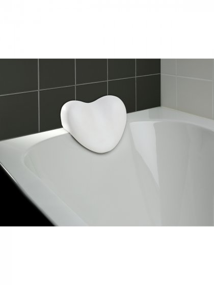 Kopf- und Nackenkissen Mod. Tropic White, für die Badewanne 