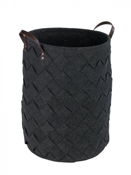 Wäschesammler Mod. Trovo Anthrazit, Wäschekorb, 75 ltr. 