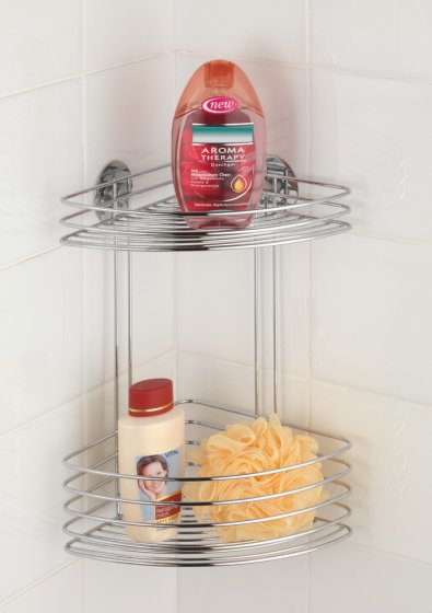 Turbo-Loc® Eckregal 2 Ablagen, Befestigen ohne bohren