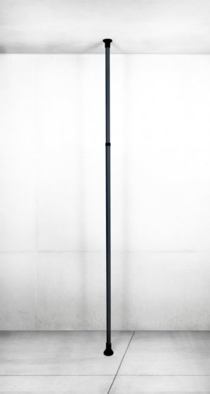 Hauptstange Mod. Herkules Schwarz, verstellbar bis 300 cm