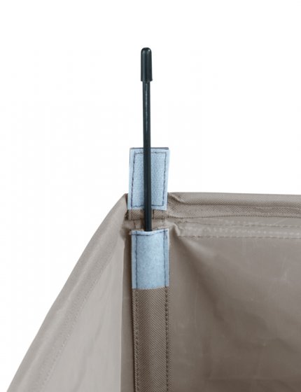Wäschesammler Mod. Trivo Beige, Fassungsvermögen: 116 Liter