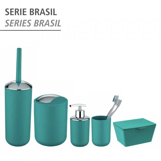 Schwingdeckeleimer Mod. Brasil Petrol L, 6,5 Liter 