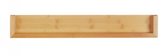 Wandregal Mod. Bambusa aus Bambus, 60 cm, inklusive Befestigungsmaterial 