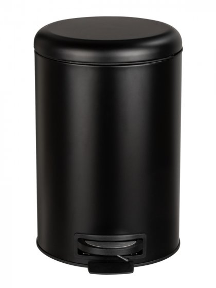 Treteimer Mod. Leman Easy Close Schwarz 20 L, mit herausnehmbarem Einsatz