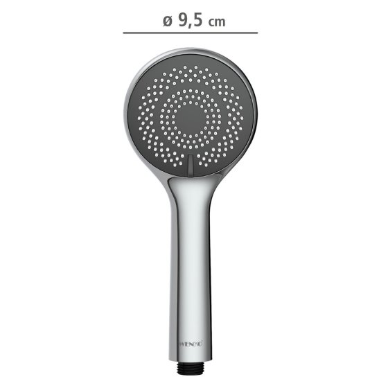 Duschkopf Ø 9,5 cm, Universal-Handbrause 