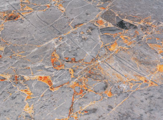 Premium WC-Sitz Mod. Grey Marble mit Relief, aus antibakteriellem Duroplast 