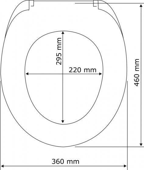 Premium WC-Sitz Mod. Habos, Thermoplast, mit Absenkautomatik