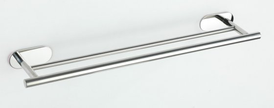Turbo-Loc® Badetuchstange Mod. Orea Duo Shine, 60 cm, Befestigen ohne bohren 