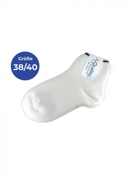 Angora-Bettsocken 38/40, atmungsaktiv 