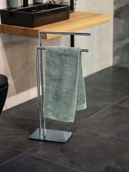 Handtuchständer Mod. Recco mit 2 Armen, Kleiderständer 