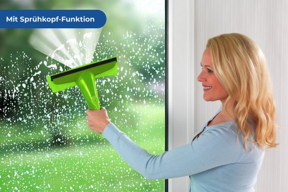 Sprüh-Fensterwischer Mod. Maxi extra lang, Arbeitshöhe bis 420 cm 