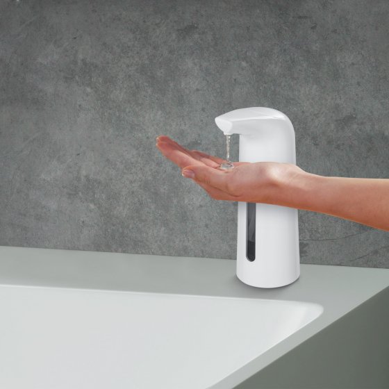 Sensor Desinfektionsmittel- und Seifenspender Mod. Larino, automatischer Infrarot Spender