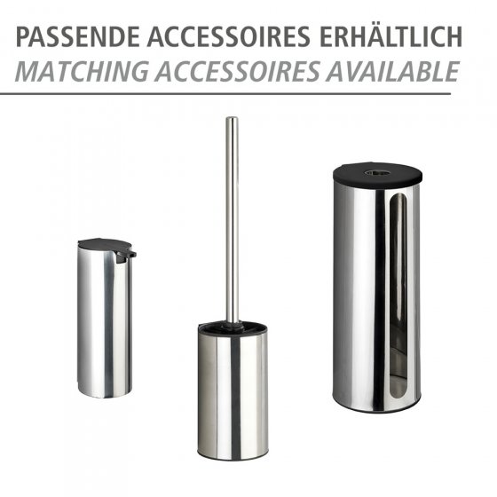 Turbo-Loc® Edelstahl Ersatzrollenhalter Mod. Detroit, rostfrei, Befestigen ohne bohren 
