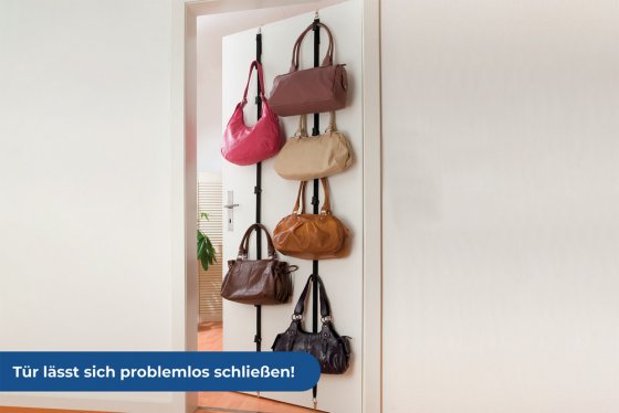 Taschengarderobe, für 8 Taschen 