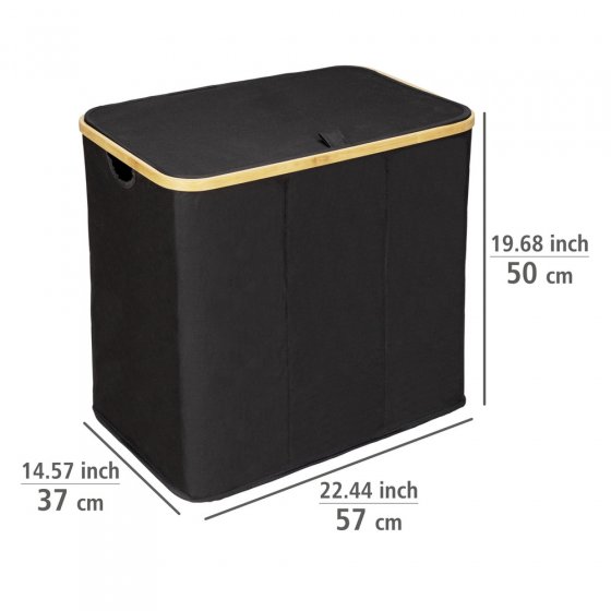 Wäschetruhe Trio Mod. Ecori, Textilien aus 100 % recyceltem Polyester 