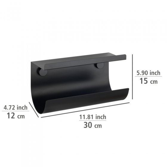 Rollenhalter Mod. Jet, aus pulverbeschichtetem Metall 