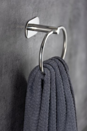 Turbo-Loc® Handtuchring Mod. Orea Shine, Befestigen ohne bohren