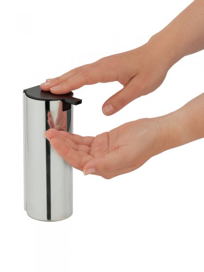 Turbo-Loc® Edelstahl Seifenspender Detroit, Befestigen ohne bohren 