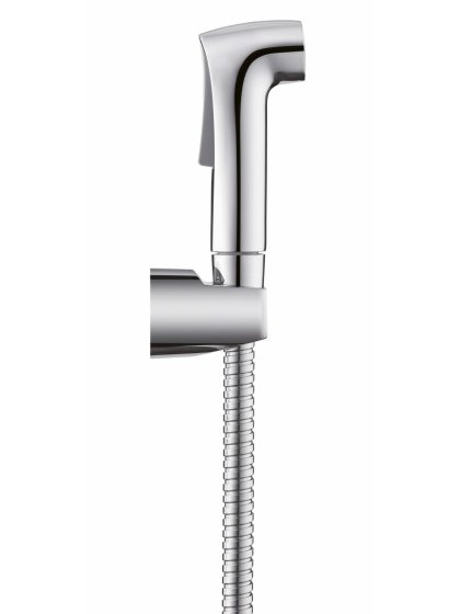 Bidet-Set, inkl. Handbrause, Schlauch & Wandhalterung 