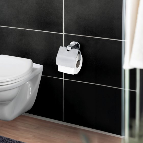 UV-Loc® Toilettenpapierhalter mit Deckel Mod. Maribor, Befestigen ohne Bohren