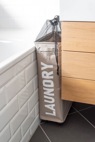 Wäschesammler Mod. Corno Taupe, Fassungsvermögen: 43 Liter 