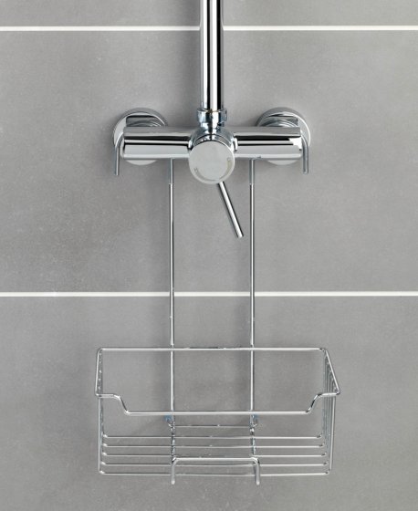 Thermostat-Dusch-Caddy Mod. Milo Edelstahl, rostfrei