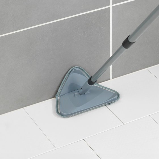 Mod. Triangel-Wischer mit Teleskopstiel, 360° Duo-Knickgelenk 
