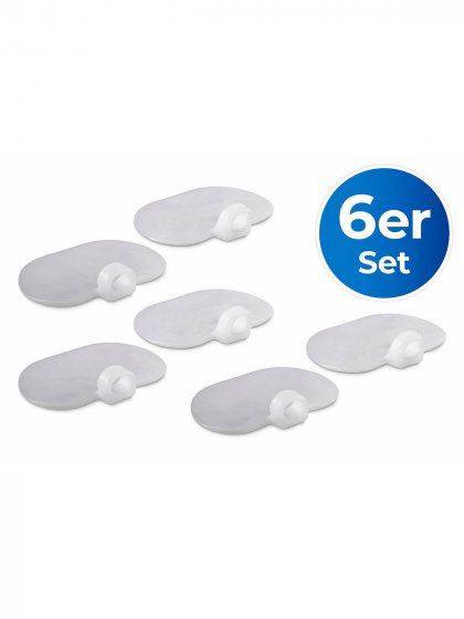 Fußballen Gel-Polster, 6er Set, mindern Druck und Reibung 