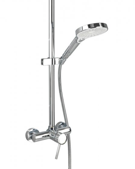 Brausegleiter Mod. Metall Chrom, zum Klemmen 