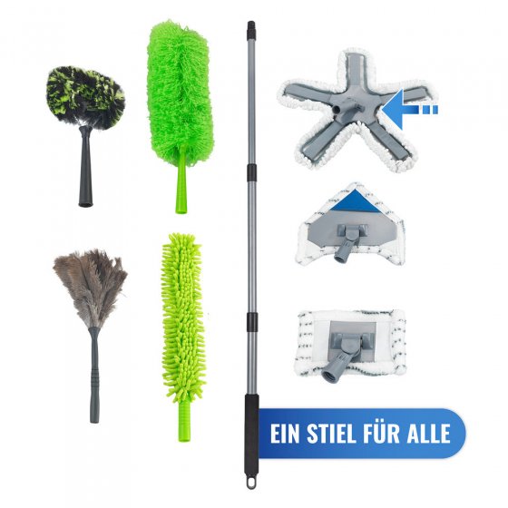 Bodenwischer Mod. Oktopus mit Teleskopstiel, reinigt nur mit Wasser 