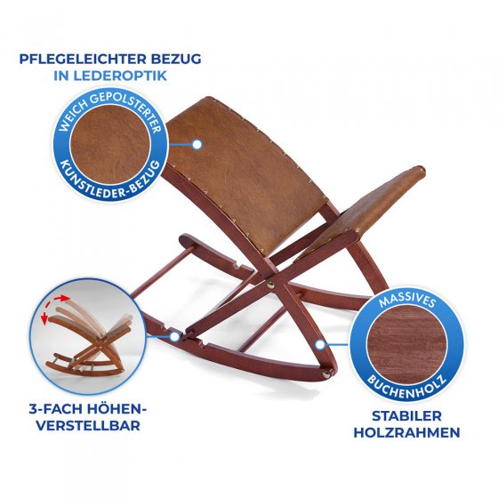 Beinschaukel Mod. Komfort, dreifach verstellbar 