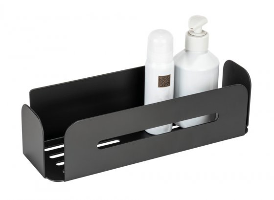 Turbo-Loc® Wandablage Mod. Bivio Black matt, aus Aluminium 
