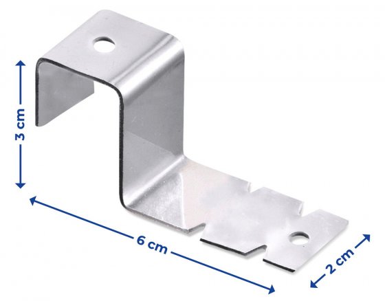 Fensterhaken 8er Set, für Fensterrahmen bis 1,8 cm geeignet 
