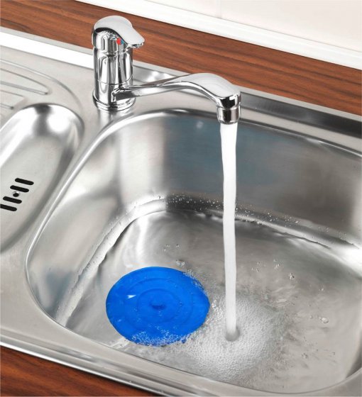 Abfluss-Stöpsel Universal, 5er Set, passt in alle Standardwannen und Spülbecken 