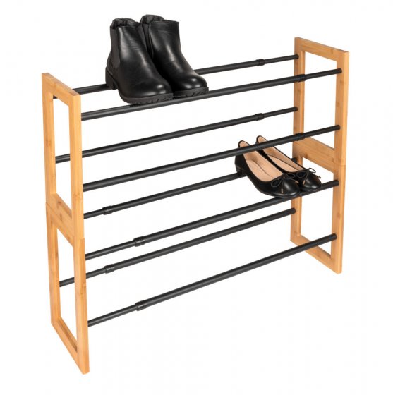 Schuhregal Mod. Ecori, ausziehbar und stapelbar