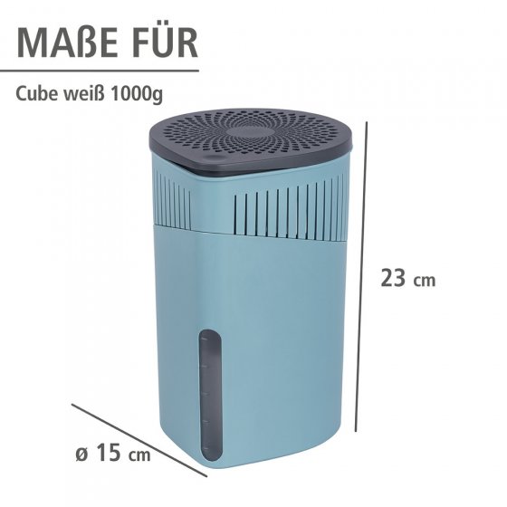 Raumentfeuchter Mod. Drop Türkis 2 x 1000 g, für Räume bis ca. 80 m³