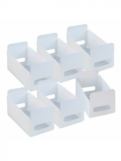 Haushalts-Organizer 6er Set, aus Kunststoff 