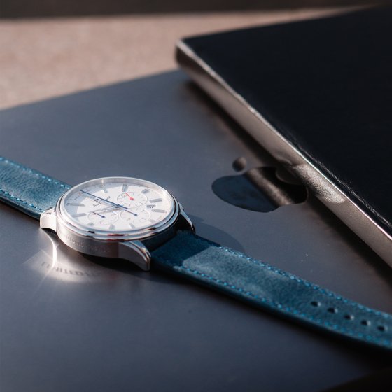 Herren Armbanduhr Edelstahl  Glänzend 24,5cm 